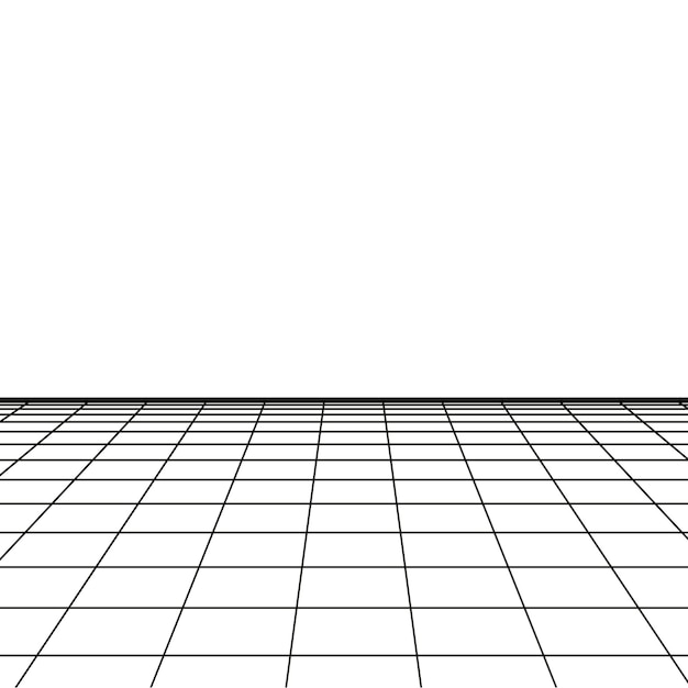 Vector abstract distorted wireframe wave vector curve surface background technology grid pattern mesh wave