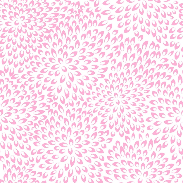 Vector abstract flower seamless pattern background vector illustration eps10