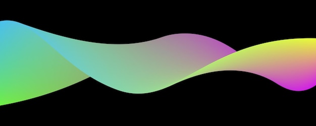 Vector abstract fluid color gradient background modern dynamic motion shape