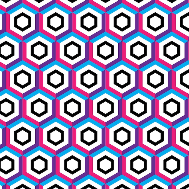 Vector abstract geometric pattern vector art