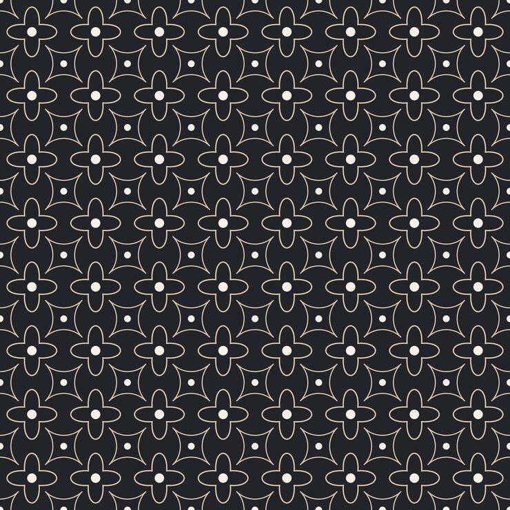 Abstract geometric seamless pattern design