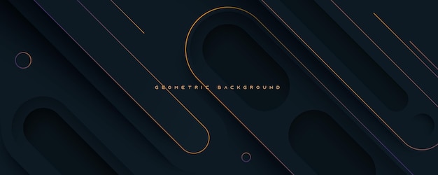 Vector abstract geometric shape background dynamic template design for banner poster web