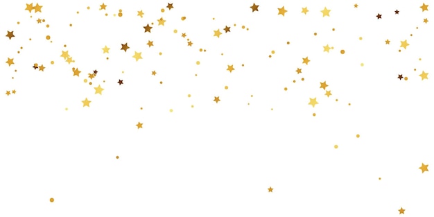Vector abstract gold star background