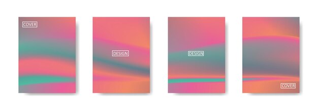 Vector abstract gradation background for cover flyers posters wallpapers and others