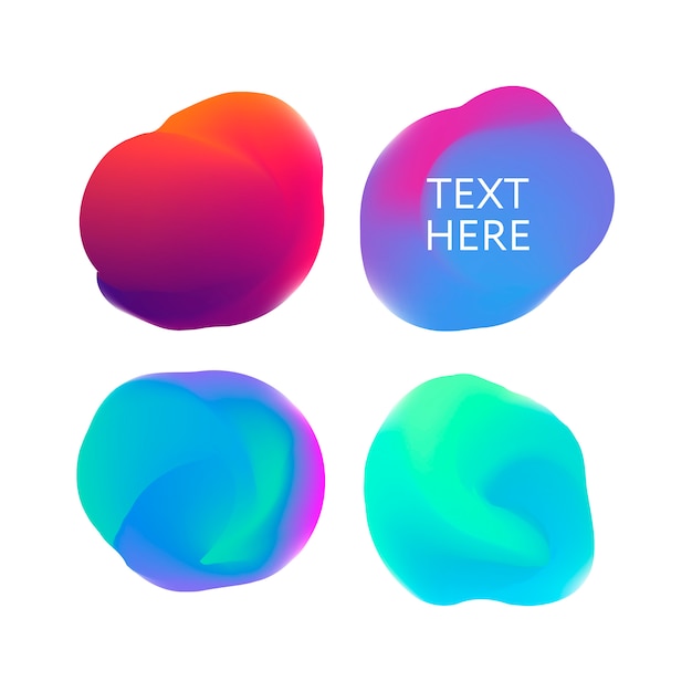 Vector abstract gradient in the sphere of violet, pink, blue. 