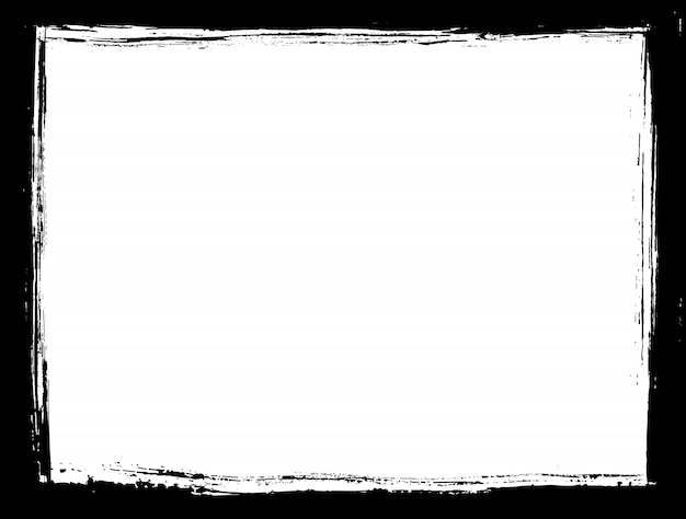 Vector abstract grunge frame
