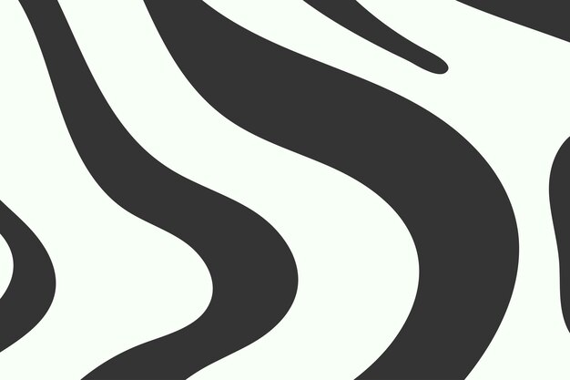 Vector abstract hand drawn psychedelic groovy background retro wavy vector illustration