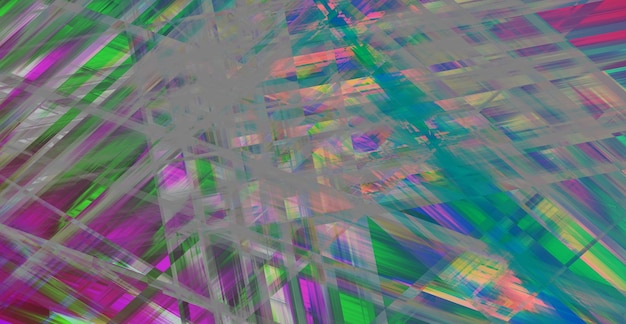 Vector abstract hologram multicolor vector