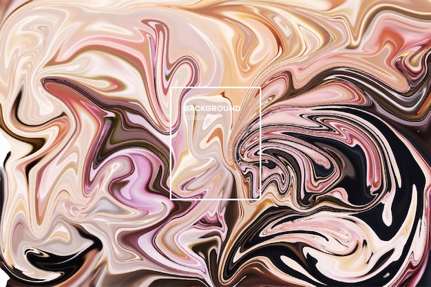 Vector abstract liquid marble texture modern background premium vector