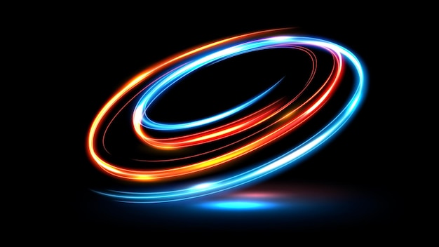 Vector abstract luxury wind line of light with sparkles isolated and easy to edit vector illustration