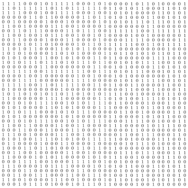 Vector abstract matrix background binary computer code coding hacker concept vector background illustration