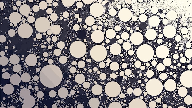 Vector abstract moire pattern dots vector background template