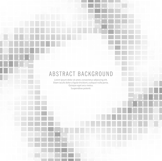 Vector abstract mosaic wave design background