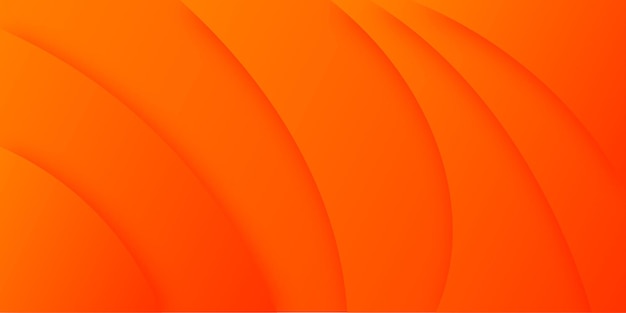 Vector abstract orange wave background