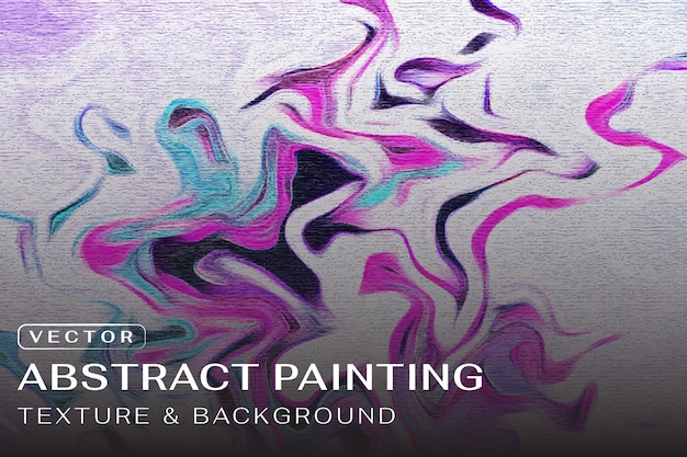 Vector abstract painting