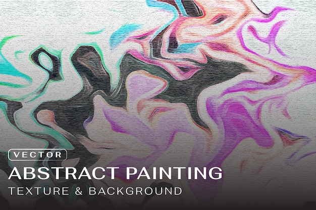 Vector abstract painting