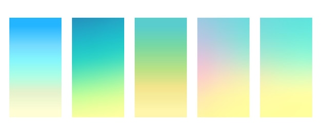 abstract pastel gradient background blurred fluid colours with gradient mesh vector template