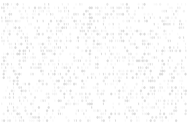 Vector abstract representation of binary code data