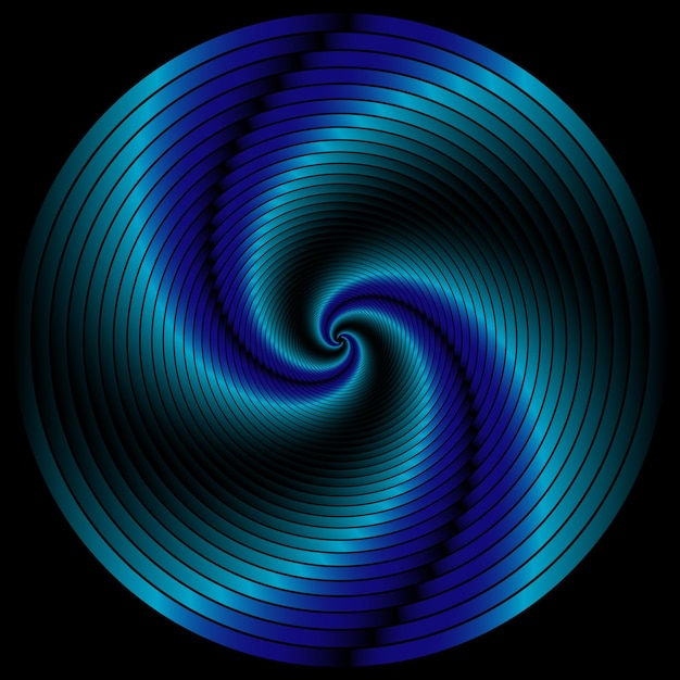 Vector abstract spiral rotating and twisting lines computer generated background 3d rendering background