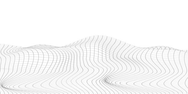 Vector abstract table gray background with dynamic triangle. technology particle mist network cyber security.