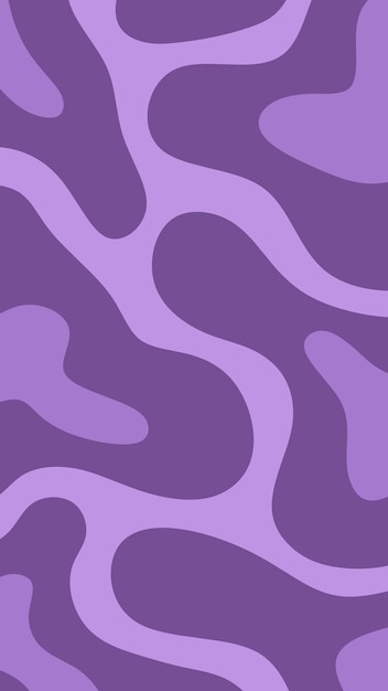 Vector abstract wavy smartphone background