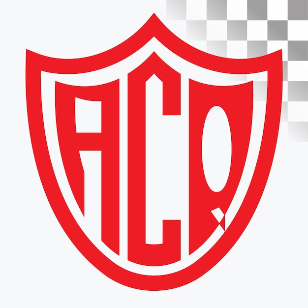 Vector acq letter logo design