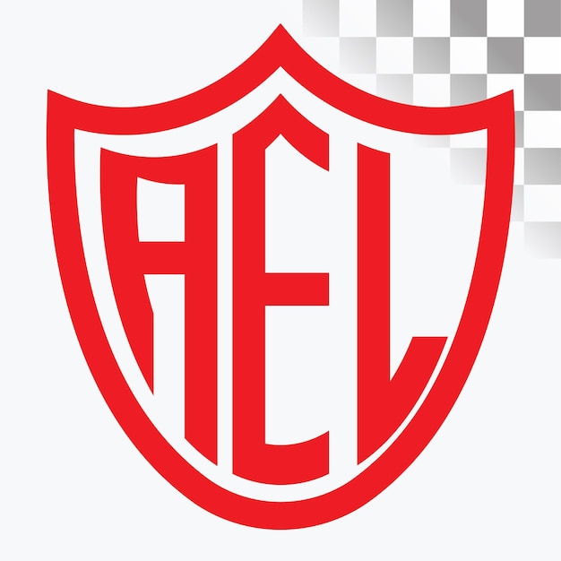 Vector ael letter logo design
