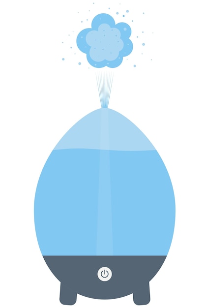 Vector air humidifier  device vector