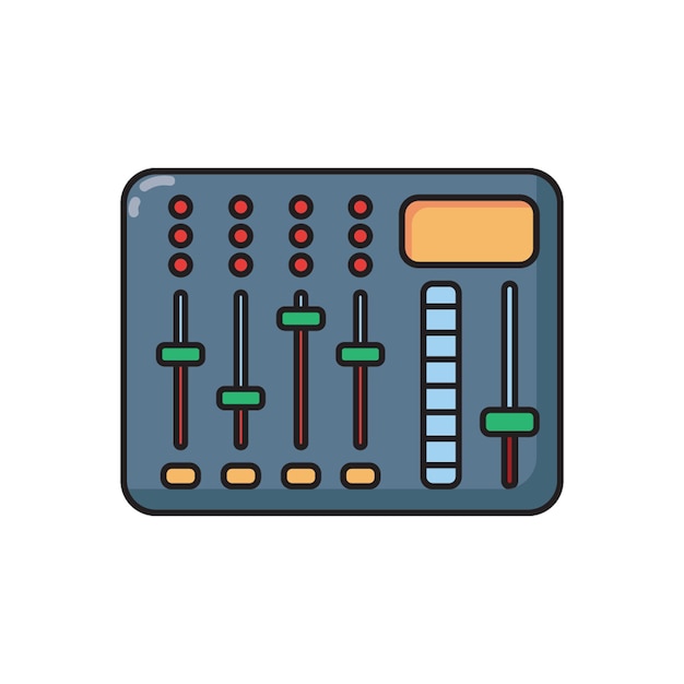Vector amplifier icon