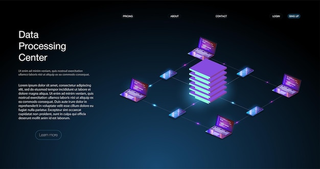 Vector analysis trends and software development coding process concept. programming, testing cross platform code isometric digital protection mechanism, system privacy.