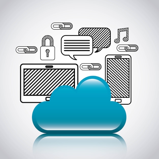 Vector app store technology icons