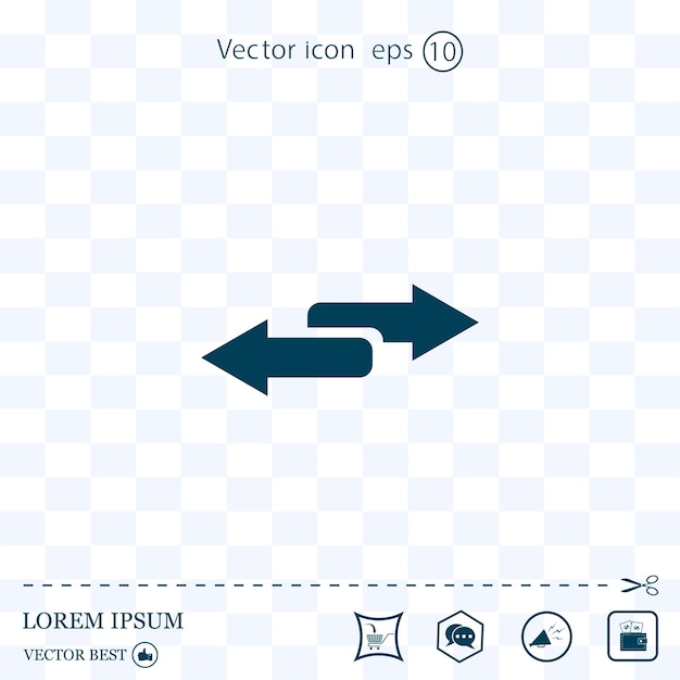 Vector arrows web arrow pointers weather vector icon on background eps 10