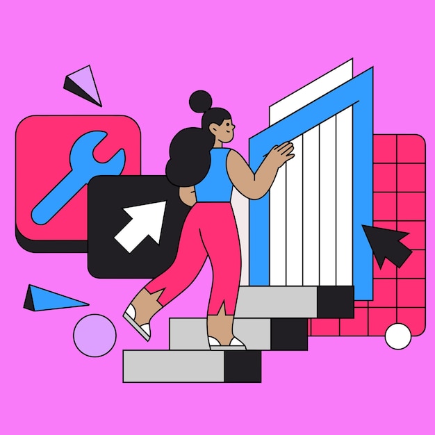 Vector art illustration