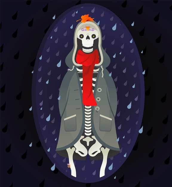 Vector the autumn guest