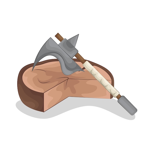 Vector axe illustration