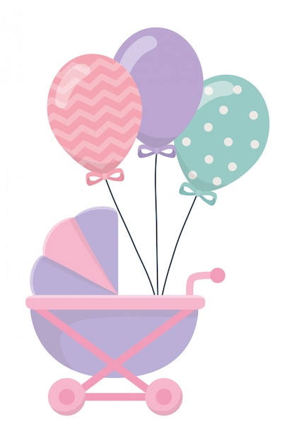 Vector baby shower symbol   