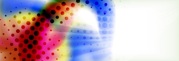 Vector background abstract holographic fluid colors wave design