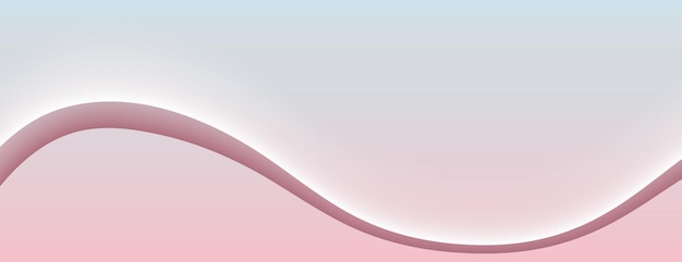 Vector the background is a gradient style with a smooth texture the background transitions from light blue to pink creating a calming effect minimal abstract wavy gradient vector background