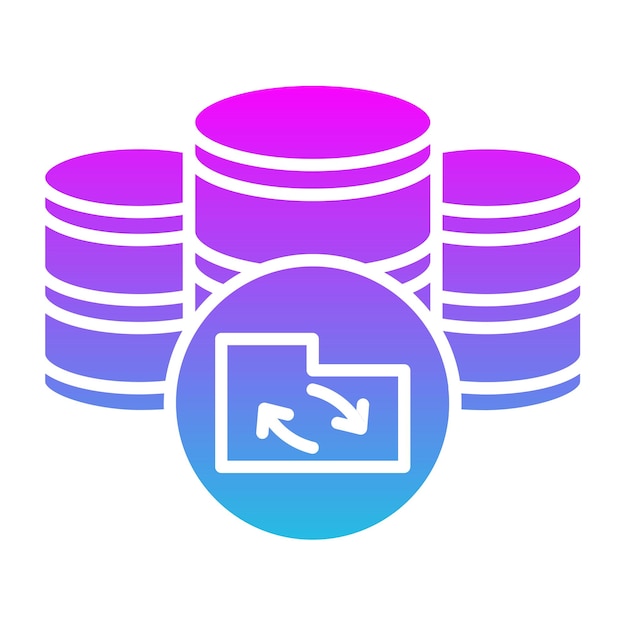 Vector backup icon