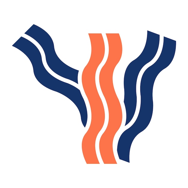 Vector bacon vector illustration