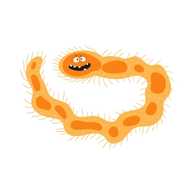 Vector bacteria with emotion