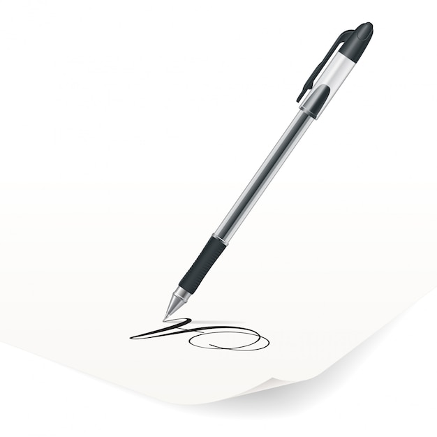 Vector ballpoint pen