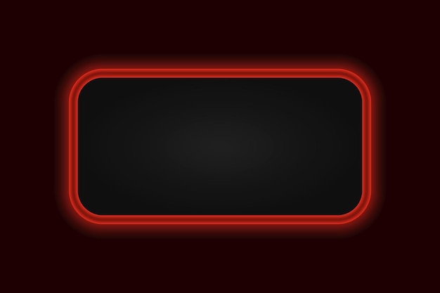 Vector banner on dark red background vector illustration