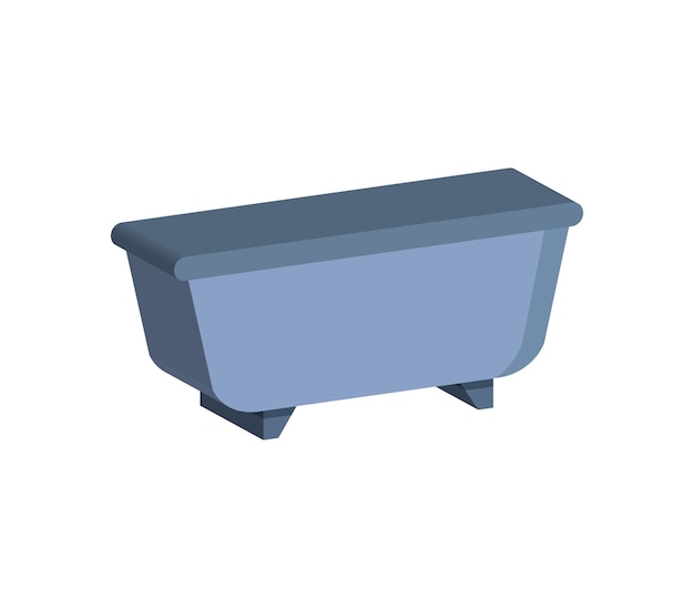 Vector bath tub