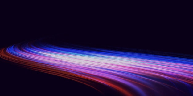 Vector a beautiful flash of glow and spark speed line special effect