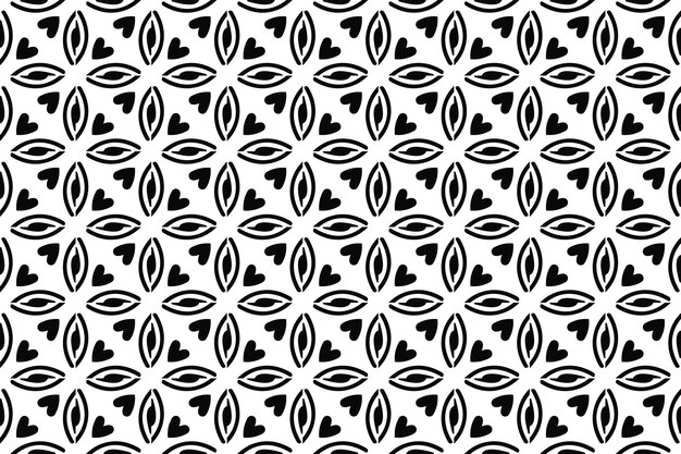 Vector beautiful geometric seamless pattern