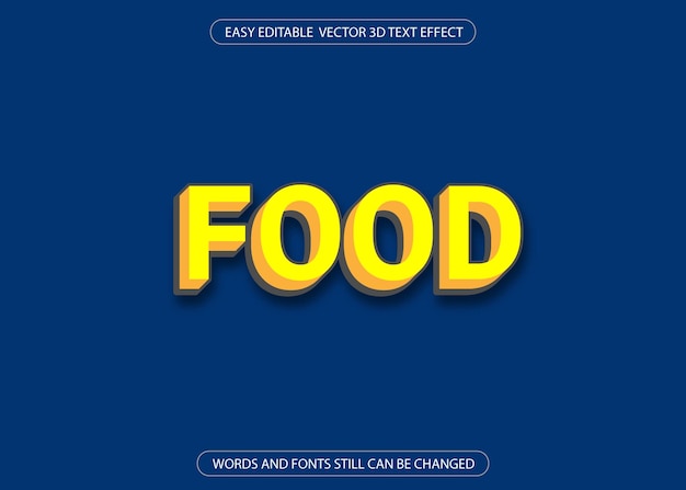 beautiful looking 3d typography text effect design