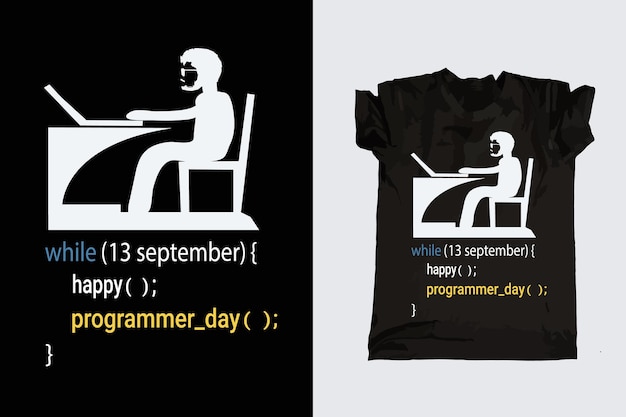 Vector best computer programmer and programming  coder svg t shirt design