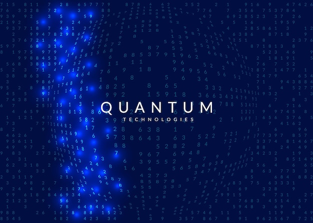 Vector big data abstract. digital technology background. artificial intelligence and deep learning concept. tech visual for energy template. neural big data abstract backdrop.