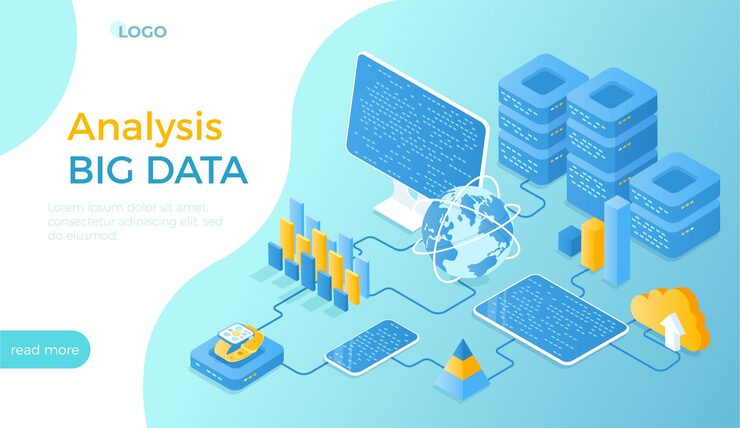 Big Data Analysis Storage Machine learning algorithms Analyzing Reporting Server racks compute